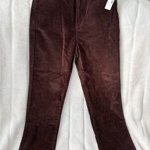 Women's Flare Corduroy Jeans in Brown